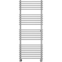 Водяной полотенцесушитель Terminus Ватра П25 500х1400 Хром, нижнее подключение, G 1/2" ВР, с комплектом вентилей арт-4670078530578 — фото 2, Водяные полотенцесушители