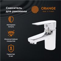Товар: Смеситель для раковины Orange Loop Хром арт-M26-021cr - фото 1 Смеситель для раковины Orange Loop Хром арт-M26-021cr — фото 1, Смесители для раковины