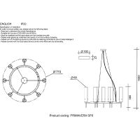 Люстра Crystal Lux Прозрачный Хром арт-PRIMAVERA SP8 CHROME — фото 2, Люстры