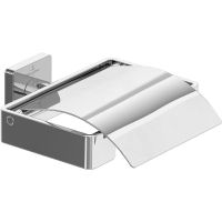 Держатель туалетной бумаги Villeroy&Boch Elements-Striking с крышкой Хром арт-TVA15201300061 — фото 1, Держатели туалетной бумаги