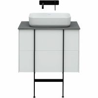 Тумба под раковину Allen Brau Reality 70 подвесная Белая матовая арт-1.32004.WM — фото 9, Тумбы под раковину