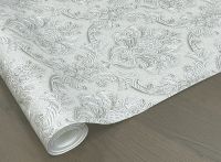 Обои Solo Charlotta Винил на флизелине (1,06*10,05) Серый, Дамаск арт-168478-27 — фото 4, Обои для стен