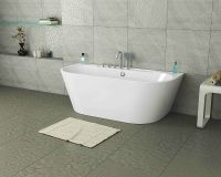 Акриловая ванна Grossman Cristal 170x80 без гидромассажа арт-GR-17075-1 — фото 2, Акриловые ванны