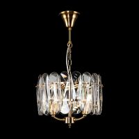 Люстра Maytoni Modern Suite Прозрачная Латунь арт-MOD122PL-03BS — фото 2, Люстры