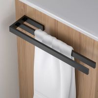 Полотенцедержатель Timo Petruma двойной Черный матовый арт-15252/03 — фото 2, Полотенцедержатели