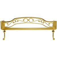 Полка корзина Migliore Complementi Золото арт-22048 — фото 2, Полки для ванной и душа