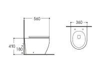 Товар: Унитаз Aquatek Европа приставной с сиденьем Микролифт арт-AQ1902-00 - фото 2 Унитаз Aquatek Европа приставной с сиденьем Микролифт арт-AQ1902-00 — фото 2, Приставные унитазы
