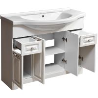 Тумба под раковину Stella Polar Кармела 100 Ольха белая арт-SP-00000176 — фото 3, Тумбы под раковину