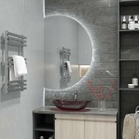 Зеркало Континент Jill 800х1200 с подсветкой с сенсорным выключателем арт-ЗЛП3537 — фото 10, Зеркала в ванную комнату