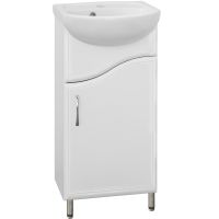 Тумба под раковину Style Line Эко Волна 2 Уют 45 Белый глянец арт-ЛС-00000094 — фото 1, Тумбы под раковину