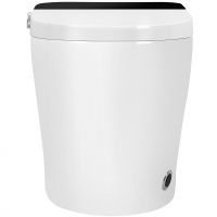 Унитаз биде Abber Bequem приставной с сиденьем Микролифт арт-AC1116S — фото 2, Умные унитазы