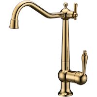 Смеситель для кухни Paulmark Retro Золото арт-Re213226-G — фото 1, Смесители для кухни