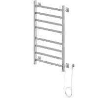 Электрический полотенцесушитель Ника Step-1 80/50 Белый матовый арт-STEP-1 80/50 бел мат прав — фото 1, Электрические полотенцесушители