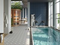 Керамическая плитка El Barco Acuarela Ocean настенная 7,5х30 см арт-78799425 — фото 2, Керамическая плитка