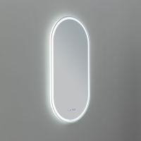 Зеркало Aquanet Монте 50 с подсветкой и подогревом с сенсорным выключателем арт-288970 — фото 4, Зеркала в ванную комнату