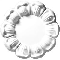 Розетка потолочная Перфект 73x15x73 мм арт-B3129 — фото 1, Розетки потолочные