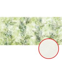 Фреска Ortograf Oasis 32743 Фактура флок FLK Флизелин (5*2,7) Зеленый, Листья арт-32743 (флок FLK) — фото 1, Фрески