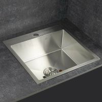 Кухонная мойка Fabia 50х45 Сатин арт-50453 — фото 6, Кухонные мойки