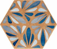 Керамогранит Marca Corona Terracreta Dipinto Chamotte Esagonо 21,6х25 см арт-J084 — фото 1, Керамогранит