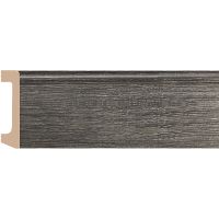 Плинтус Decomaster 2400x80x17 мм арт-D235-87 — фото 1, Плинтуса напольные