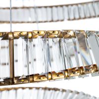 Люстра Divinare Millie Прозрачный Латунь арт-1136/17 SP-140 — фото 2, Люстры