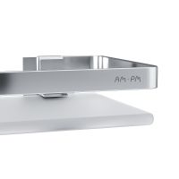 Товар: Стеклянная полка AM.PM Sense L Серебристая арт-A7455100 - фото 7 Стеклянная полка AM.PM Sense L Серебристая арт-A7455100 — фото 7, Полки для ванной и душа