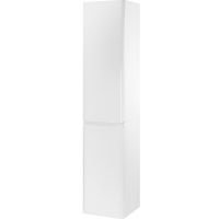 Шкаф пенал Veedi Prestige 35 подвесной Белый арт-PRS000P-L — фото 1, Пеналы для ванной комнаты