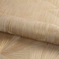 Обои Fipar Platino Винил на флизелине (1,06*10,05) Коричневый/Золото, Геометрия арт-R 23716 — фото 3, Обои для стен