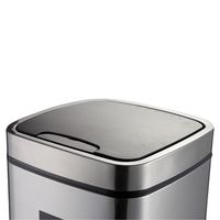 Товар: Ведро для мусора WeltWasser Rone MT 9L сенсорное Хром матовый арт-10000000874 - фото 3 Ведро для мусора WeltWasser Rone MT 9L сенсорное Хром матовый арт-10000000874 — фото 3, Мусорные ведра