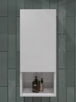 Подвесной шкаф Orange Вега 30 Белый арт-Vg-30SR — фото 2, Шкафы для ванной