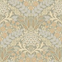 Обои Grandeco Icon Винил на флизелине (0,53*10,05) Бежевый/Серый, Цветы/Листья арт-IC 2102 — фото 1, Обои для стен