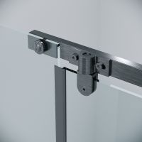 Товар: Душевая дверь Grossman Pragma 110 профиль Графит сатин стекло прозрачное арт-100.K33.03.110.42.00 - фото 8 Душевая дверь Grossman Pragma 110 профиль Графит сатин стекло прозрачное арт-100.K33.03.110.42.00 — фото 8, Распашные душевые двери