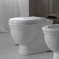 Унитаз Globo Paestum приставной без сиденья арт-PA025.BI — фото 7, Приставные унитазы