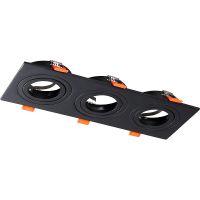 Встраиваемый светильник Crystal Lux Черный арт-CLT 002C3 BL — фото 3, Точечные светильники