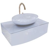 Товар: Тумба под раковину 1MarKa Nega 60П подвесная Белый глянец арт-Ц0000002812 - фото 2 Тумба под раковину 1MarKa Nega 60П подвесная Белый глянец арт-Ц0000002812 — фото 2, Тумбы под раковину