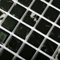 Мозаика Bonaparte Стеклянная Mia black glossy 30х30 см арт-Mia black (glossy) — фото 2, Мозаика