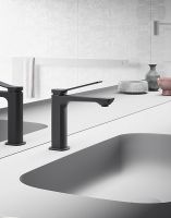 Смеситель для раковины Paffoni Tilt Черный матовый арт-TI071NO — фото 2, Смесители для раковины