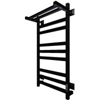 Электрический полотенцесушитель Тругор ПЭК 21квП СП 80x50 с полкой Черный арт-Пэксп21квП/8050чернВГП — фото 2, Электрические полотенцесушители