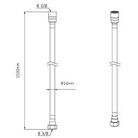 Ручной душ Vincea Inspire Черный матовый арт-VSHN-3I1HMB — фото 6, Лейки для душа