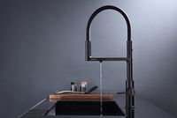 Смеситель для кухни Paulmark Tornado Антрацит арт-To213402-401 — фото 4, Смесители для кухни