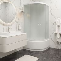 Душевая кабина Parly Bianco Эконом 90x90 EB921 без гидромассажа арт-9144 — фото 8, Душевые кабины