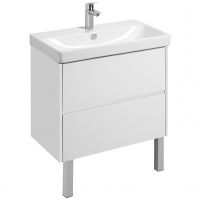 Тумба под раковину Aquaton Сканди 80 подвесная Белая арт-1A283001SD010 — фото 5, Тумбы под раковину