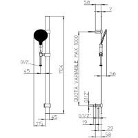 Товар: Душевой гарнитур Bossini Apice Хром арт-D48086.030 - фото 12 Душевой гарнитур Bossini Apice Хром арт-D48086.030 — фото 12, Душевые гарнитуры на штанге