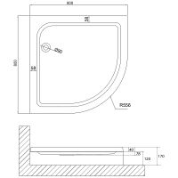 Товар: Акриловый поддон для душа Niagara Nova 80x80 NG-80-80 RUS Белый арт-80801RUS - фото 2 Акриловый поддон для душа Niagara Nova 80x80 NG-80-80 RUS Белый арт-80801RUS — фото 2, Акриловые душевые поддоны