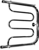 Водяной полотенцесушитель Тругор ПМ 1 П 60x60 с полкой Хром арт-ПМ1/6060П — фото 3, Водяные полотенцесушители