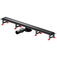 Товар: Душевой лоток AM.PM MasterFlow 90 с Черной матовой решеткой / под плитку Tile арт-W01SC-U11-090-04BM - фото 3 Душевой лоток AM.PM MasterFlow 90 с Черной матовой решеткой / под плитку Tile арт-W01SC-U11-090-04BM — фото 3, Душевые лотки