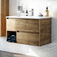 Товар: Тумба с раковиной STWORKI Карлстад 75 подвесная Дуб рустикальный арт-418862 - фото 4 Тумба с раковиной STWORKI Карлстад 75 подвесная Дуб рустикальный арт-418862 — фото 4, Тумбы с раковиной