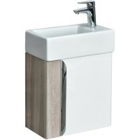 Тумба под раковину Aquaton Вита 45 подвесная Белая Ясень шимо арт-1A221401VTD70 — фото 1, Тумбы под раковину