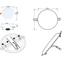 Встраиваемый светильник Artelamp Prior Белый арт-A7981PL-1WH — фото 5, Точечные светильники