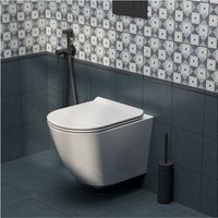 Унитаз Kerama Marazzi Sfera подвесной Белый глянцевый без сиденья арт-SF.wc.02 — фото 7, Подвесные унитазы